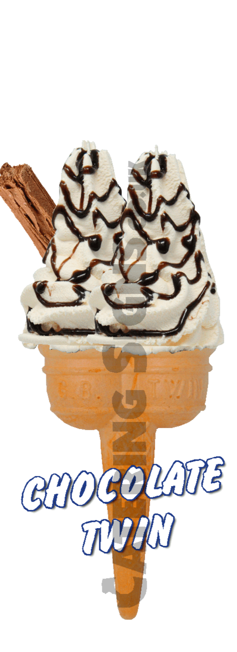 Chocolate - Twin Cone