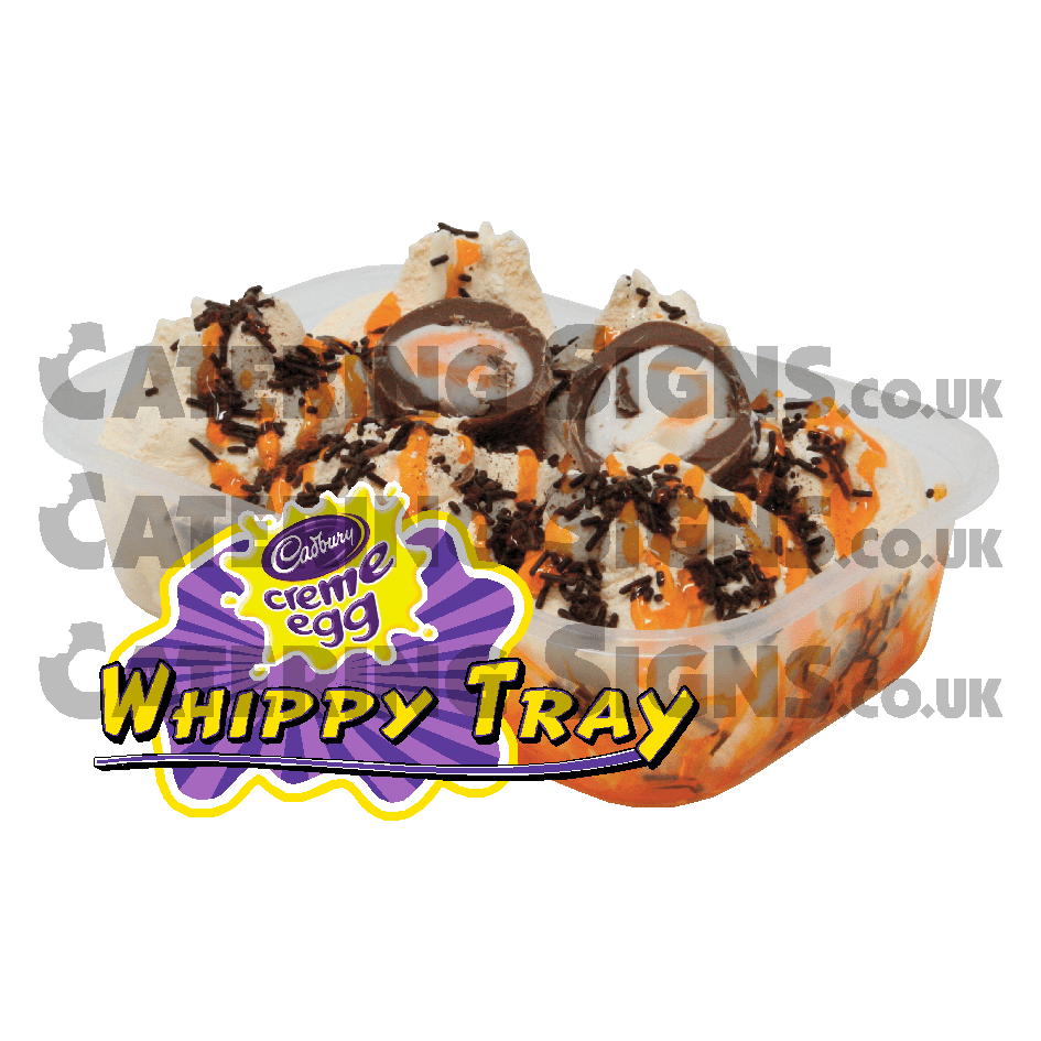 Cadbury's Creme Egg - Whippy Tray