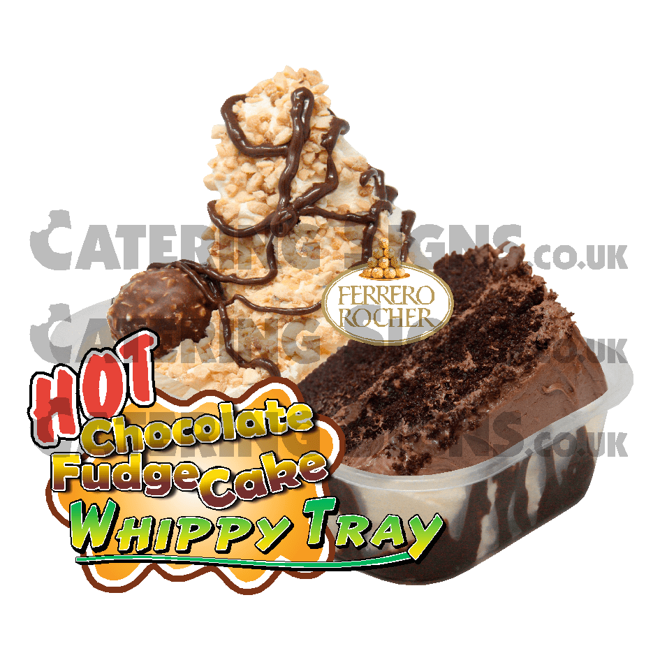 Ferrero Rocher Warm Chocolate Fudge Cake