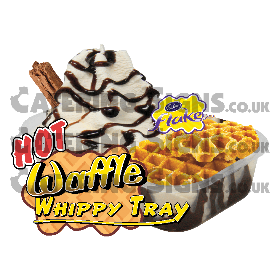 Cadbury's Flake Warm Waffles