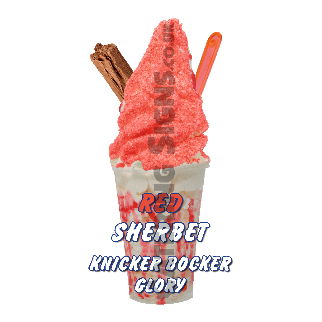 Red Sherbet Knicker Bocker Glory