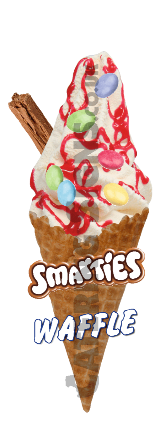 Smarties - Waffle Cone