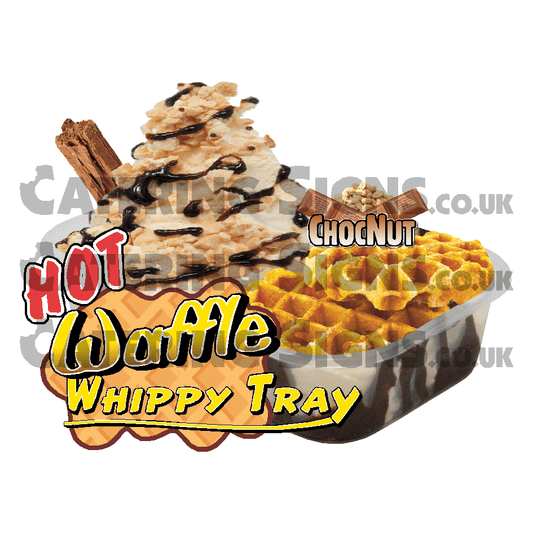 Choc Nut Warm Waffles