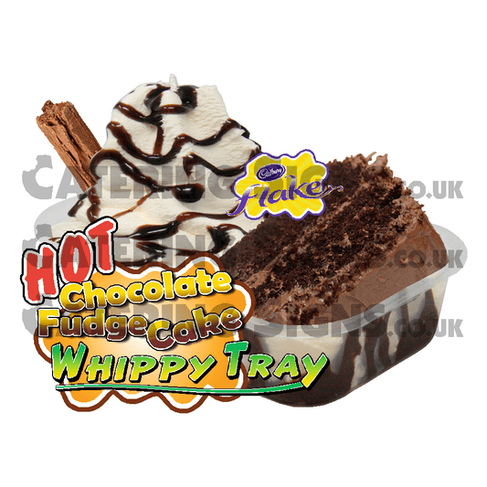 Cadbury's Flake Warm Chocolate Fudge Cake