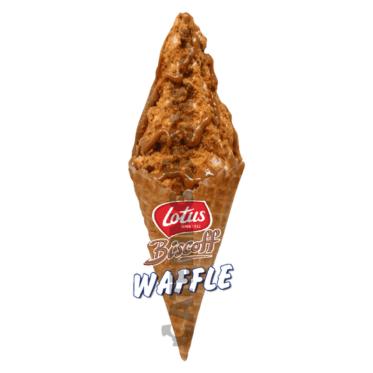 Lotus Biscoff Crumble - Waffle Cone