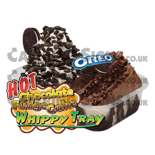 Oreo Warm Chocolate Fudge Cake