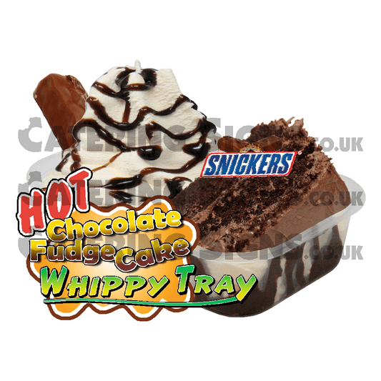 Snickers Warm Chocolate Fudge Cake