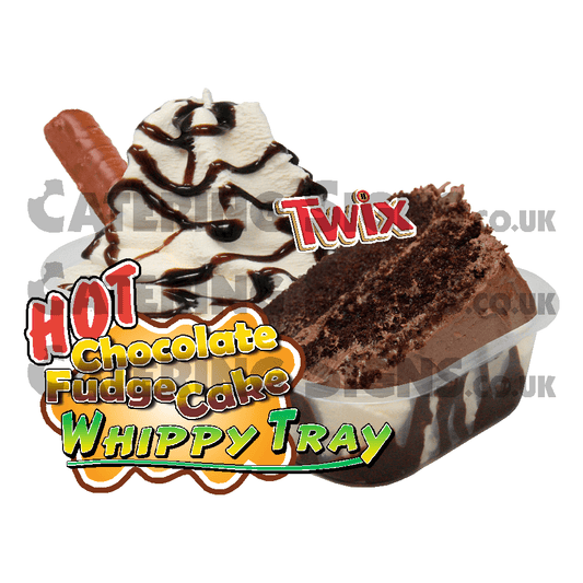 Twix Warm Chocolate Fudge Cake