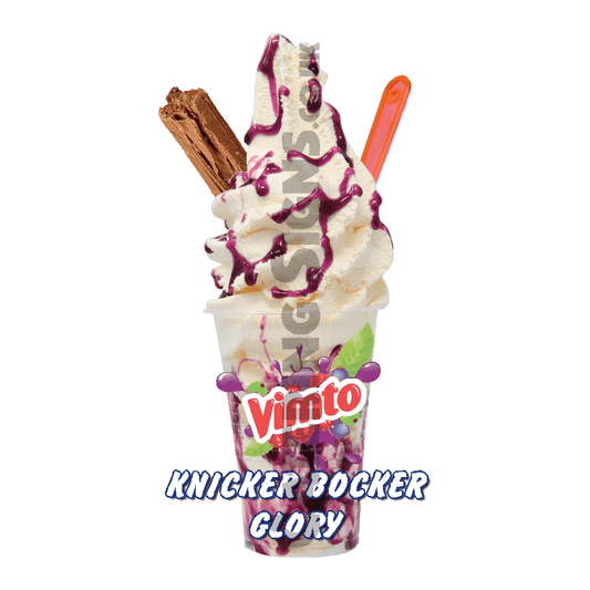 Vimto Knicker Bocker Glory